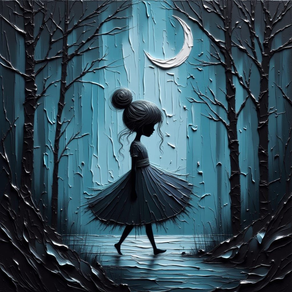 Moonlit Forest Fairy Walk