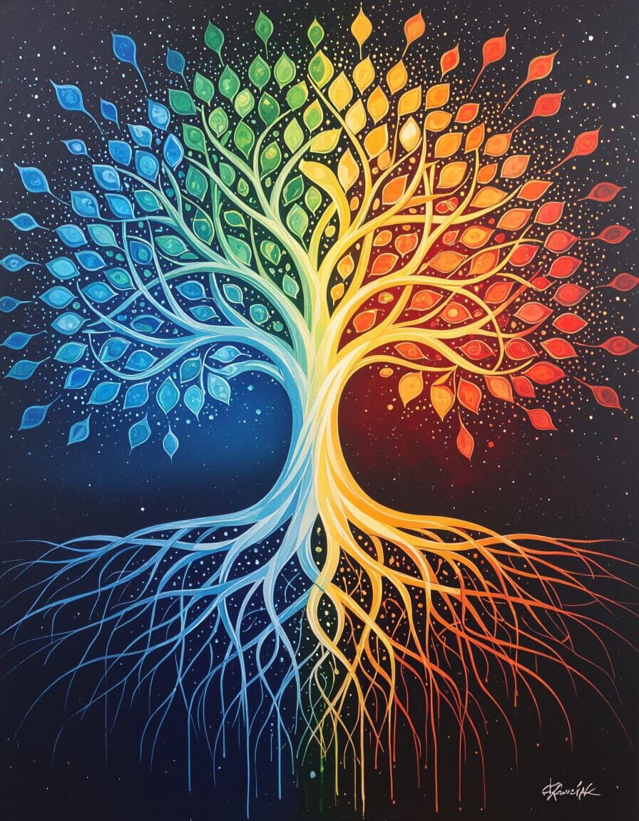 Kabbalah Tree of Life Inksplash Masterpiece