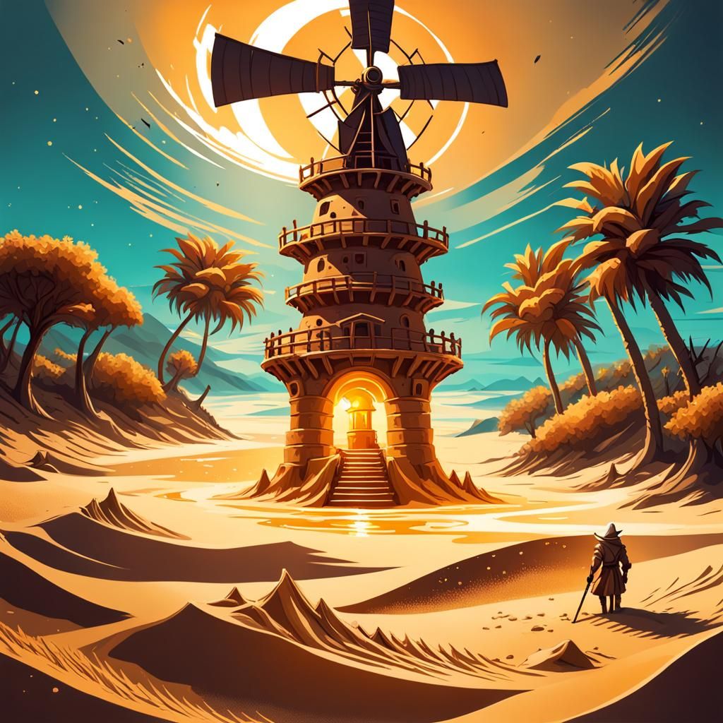 Sandcastle Windmill