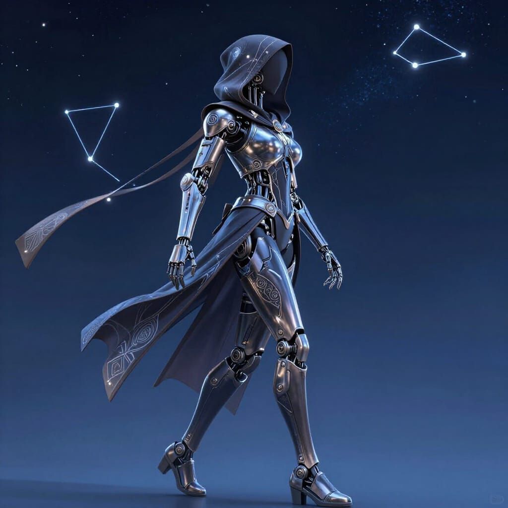 Cybernetic Wanderer in Starfield