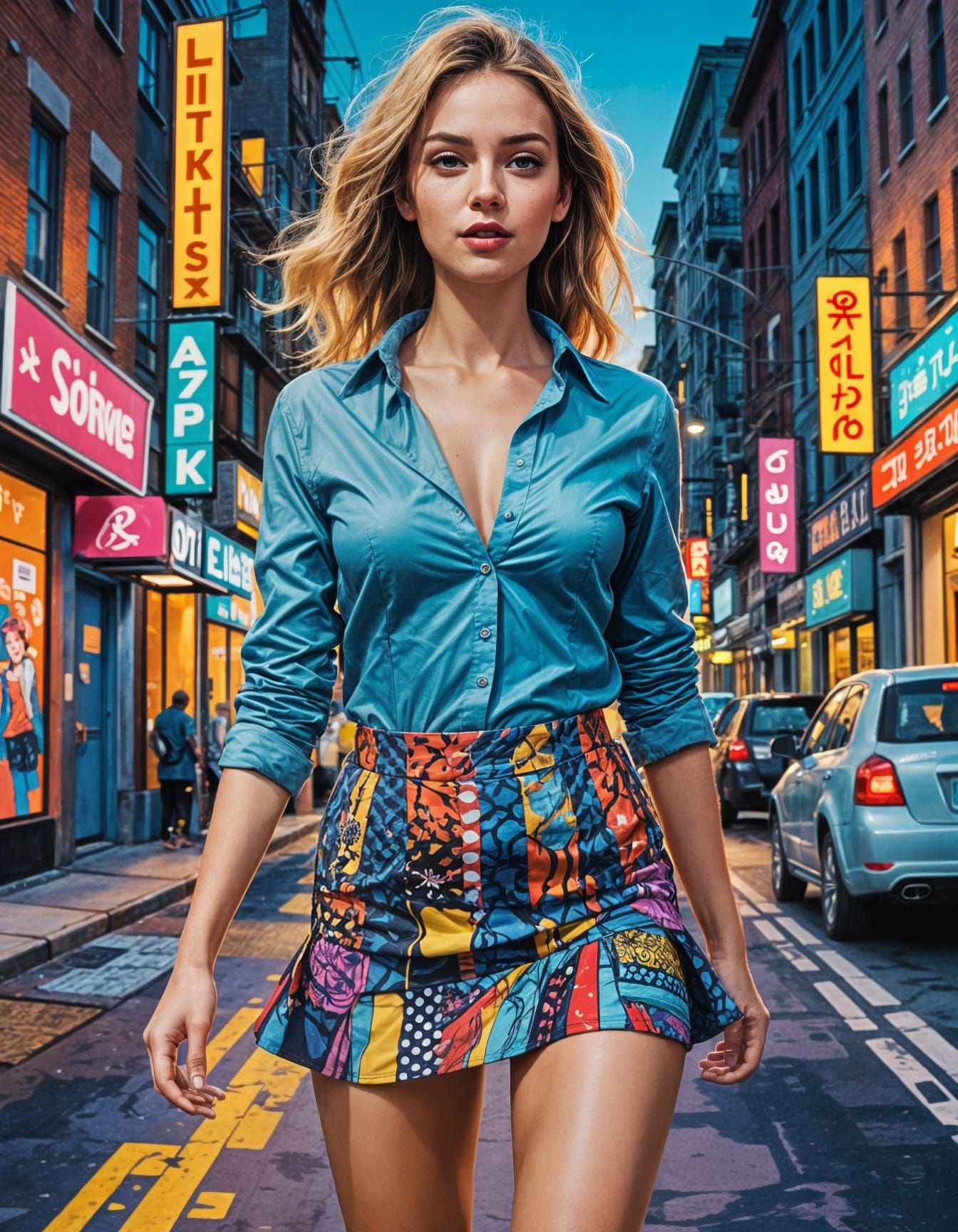 The Daring Miniskirt