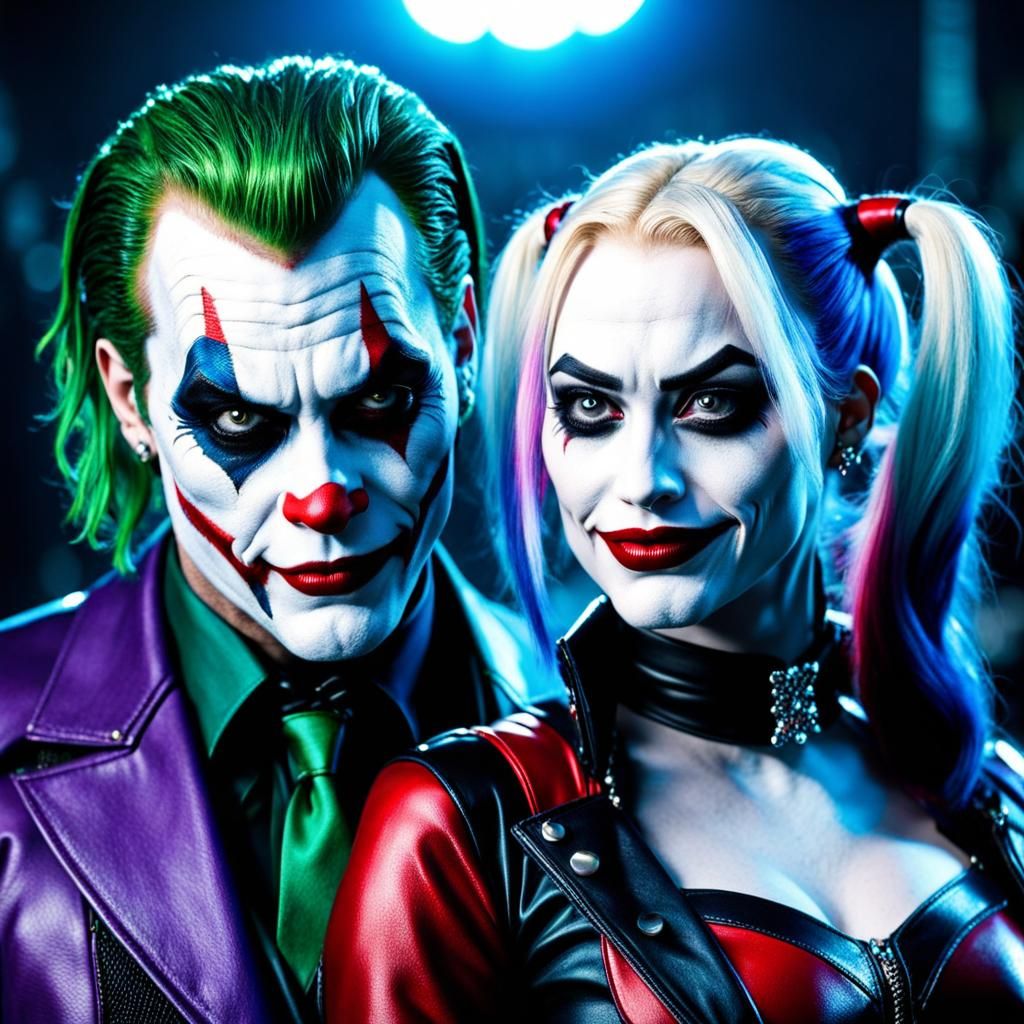 Harley Quinn and Joker