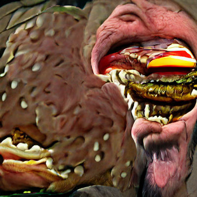 AI Interpretation of a Null Image Prompt