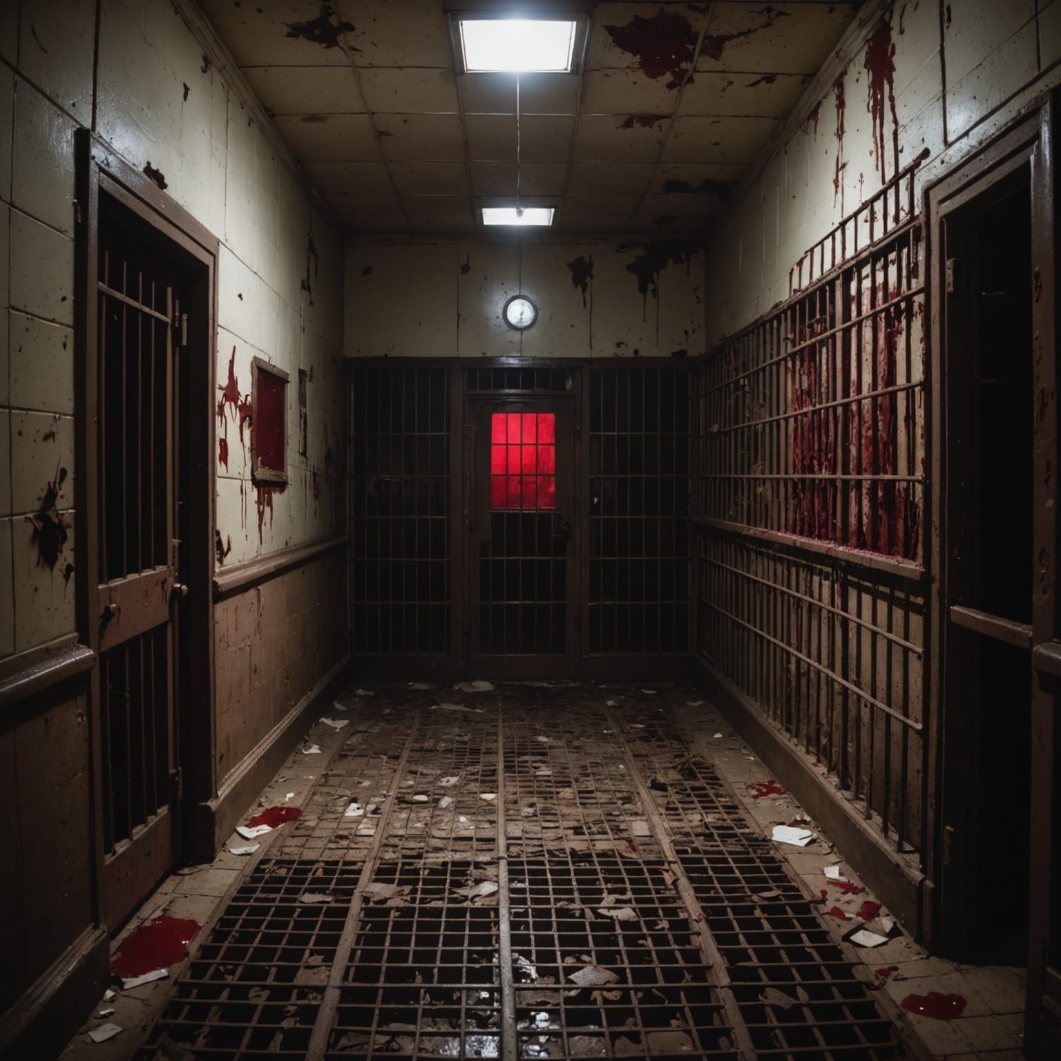 Abandoned Asylum in Grimy Decay