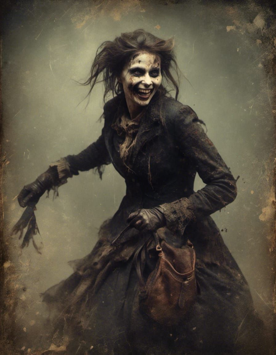 Macabre Female Thief Joyfully Picks Pocket