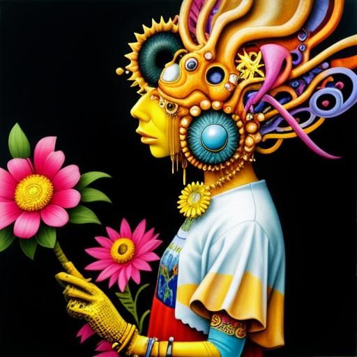 Surrealistic Dreamscape Generated by AI