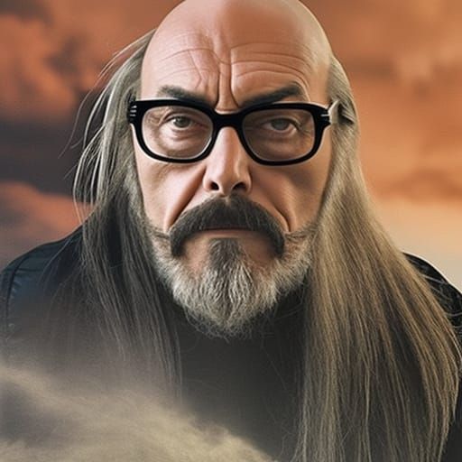 Self portrait as Druid/wizard