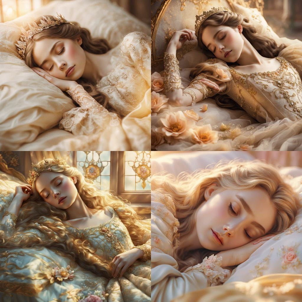 Sleeping Beauty AI Art: A Dreamy Interpretation
