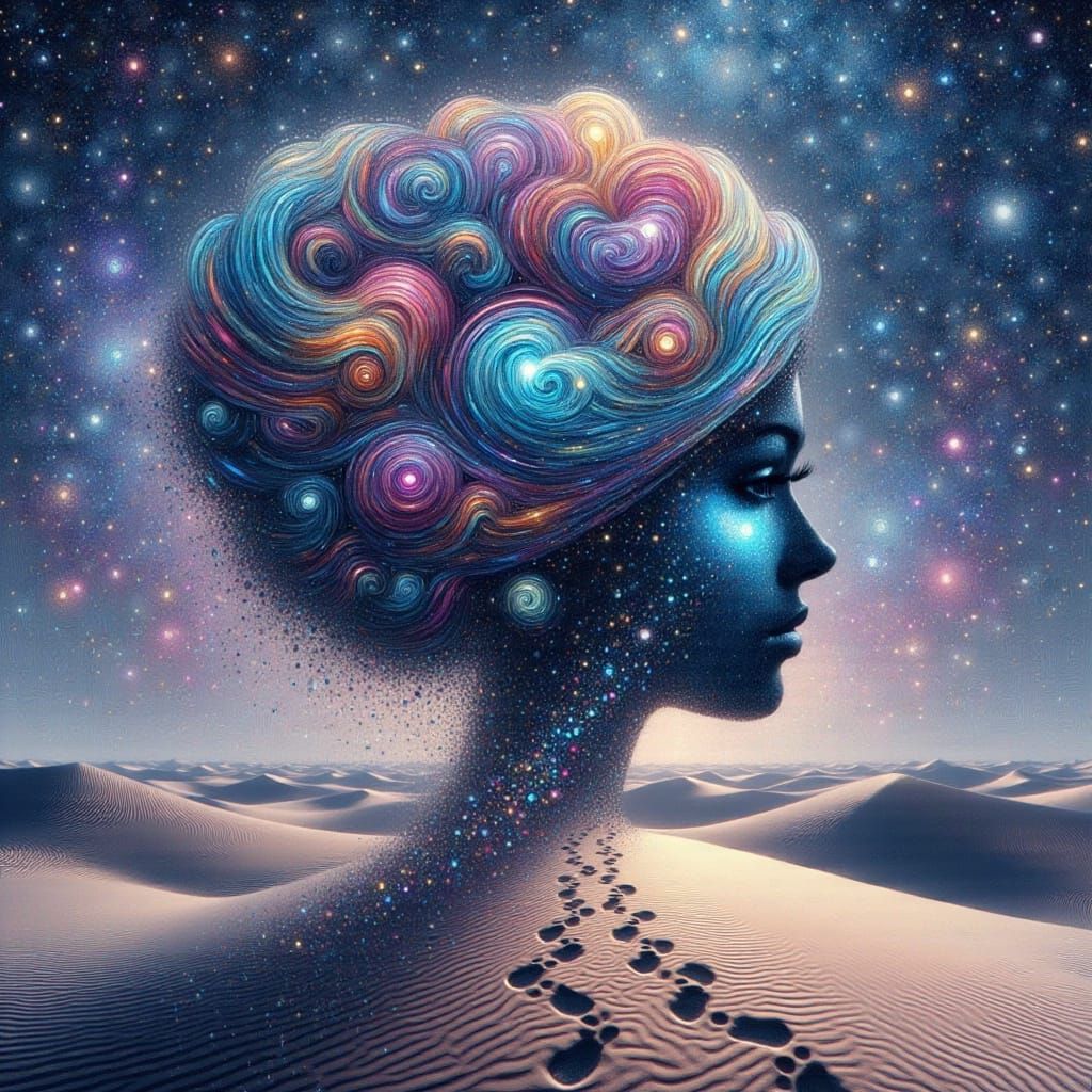 Chibi Tree of Life with Rainbow Heart Leaves