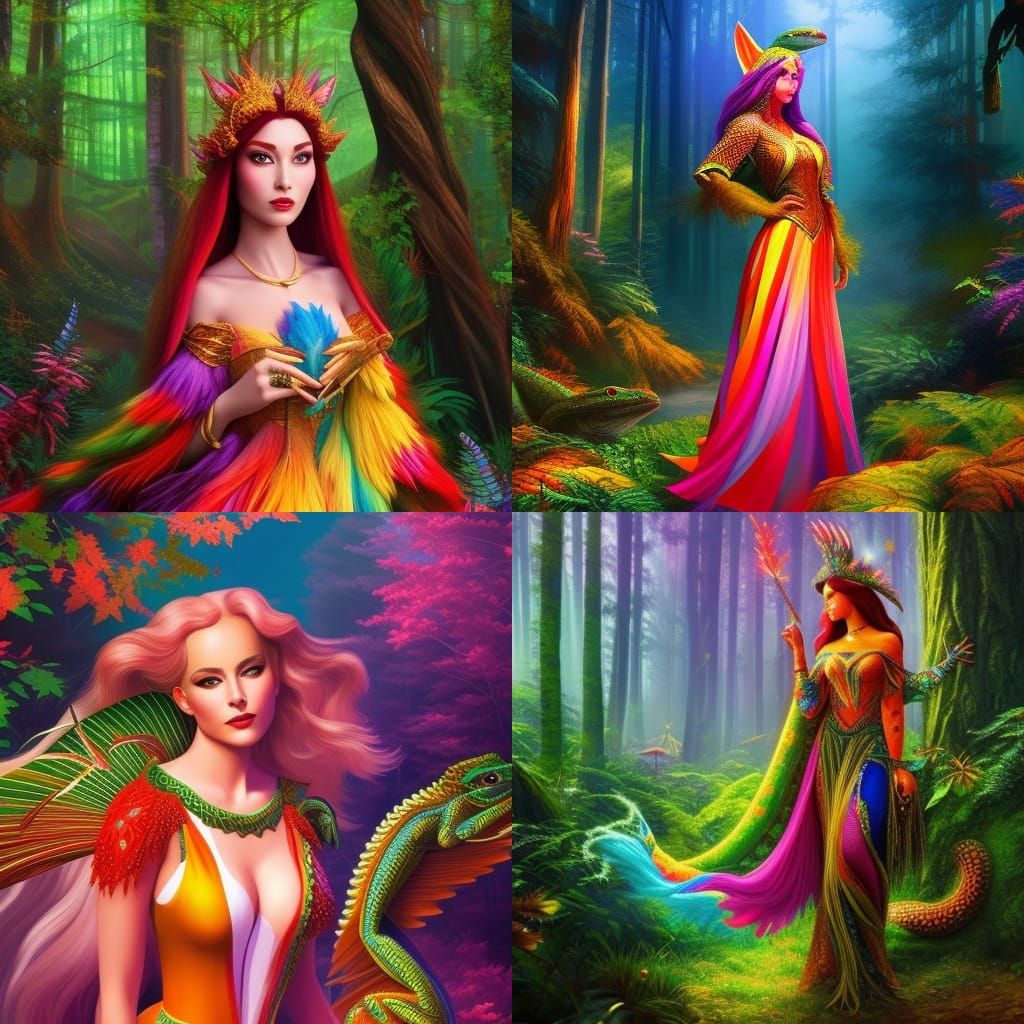 Creatures Of an Enchanted Forest