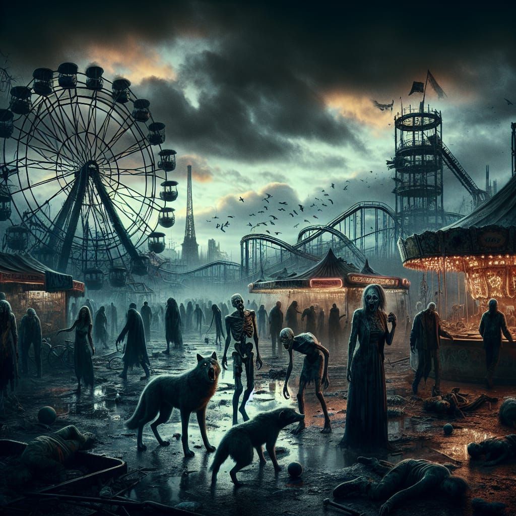 Amusement park for zombies 1