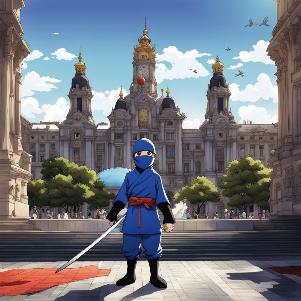 Ninja Hattori-kun and Perman in Madrid: Anime Style