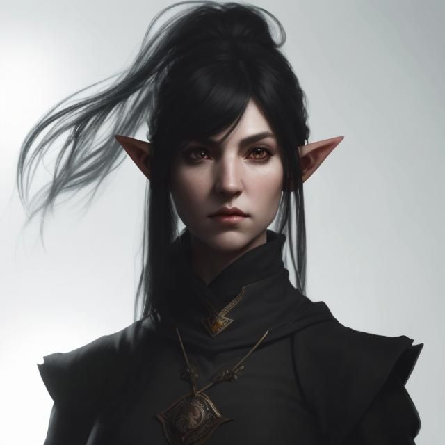 Enchanting Elf Wizard Portrait in 8k Resolution