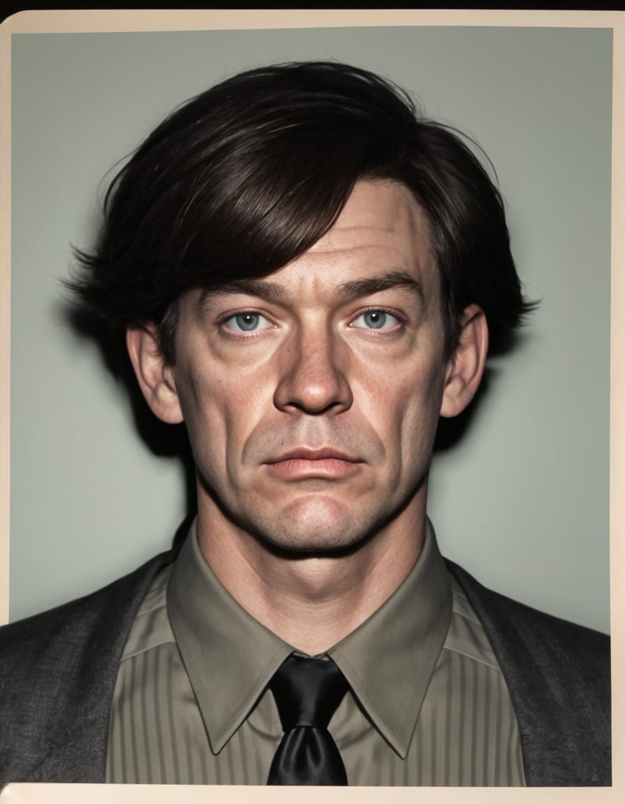 Barney Calhoun ID Photo in 3D Rendered Digital Art