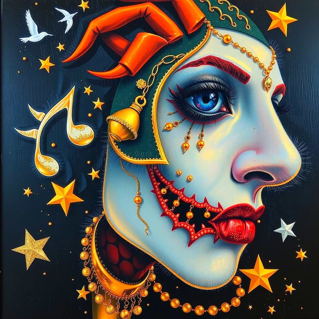 Shimmering Beauty in Radiant Hues