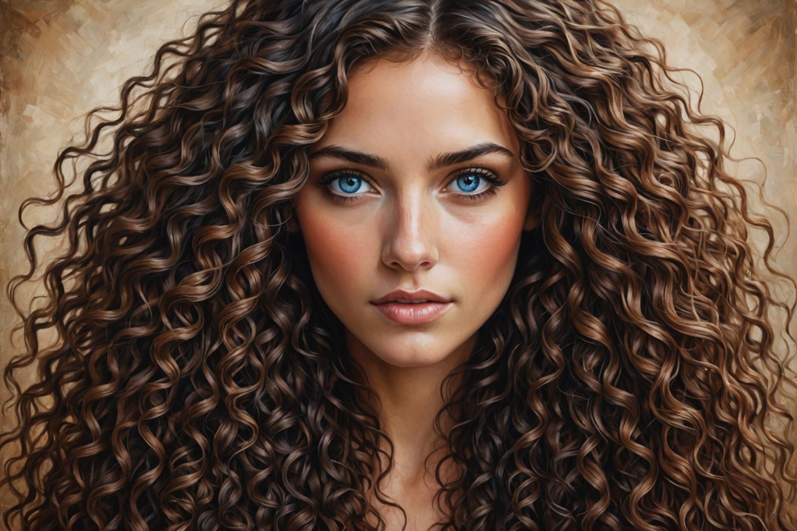 Heterochromatic Beauty: A Captivating Portrait