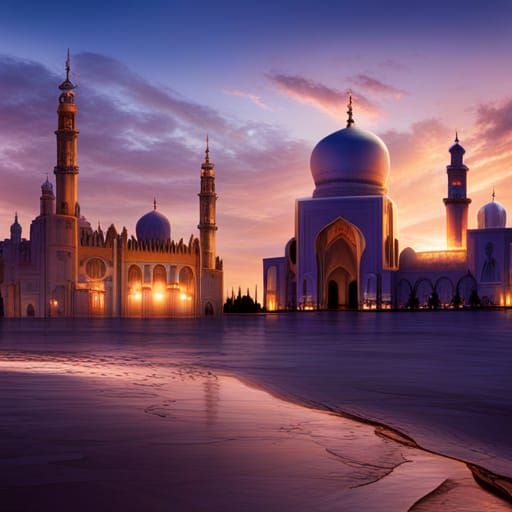 Enchanting Arabian Nights Scene