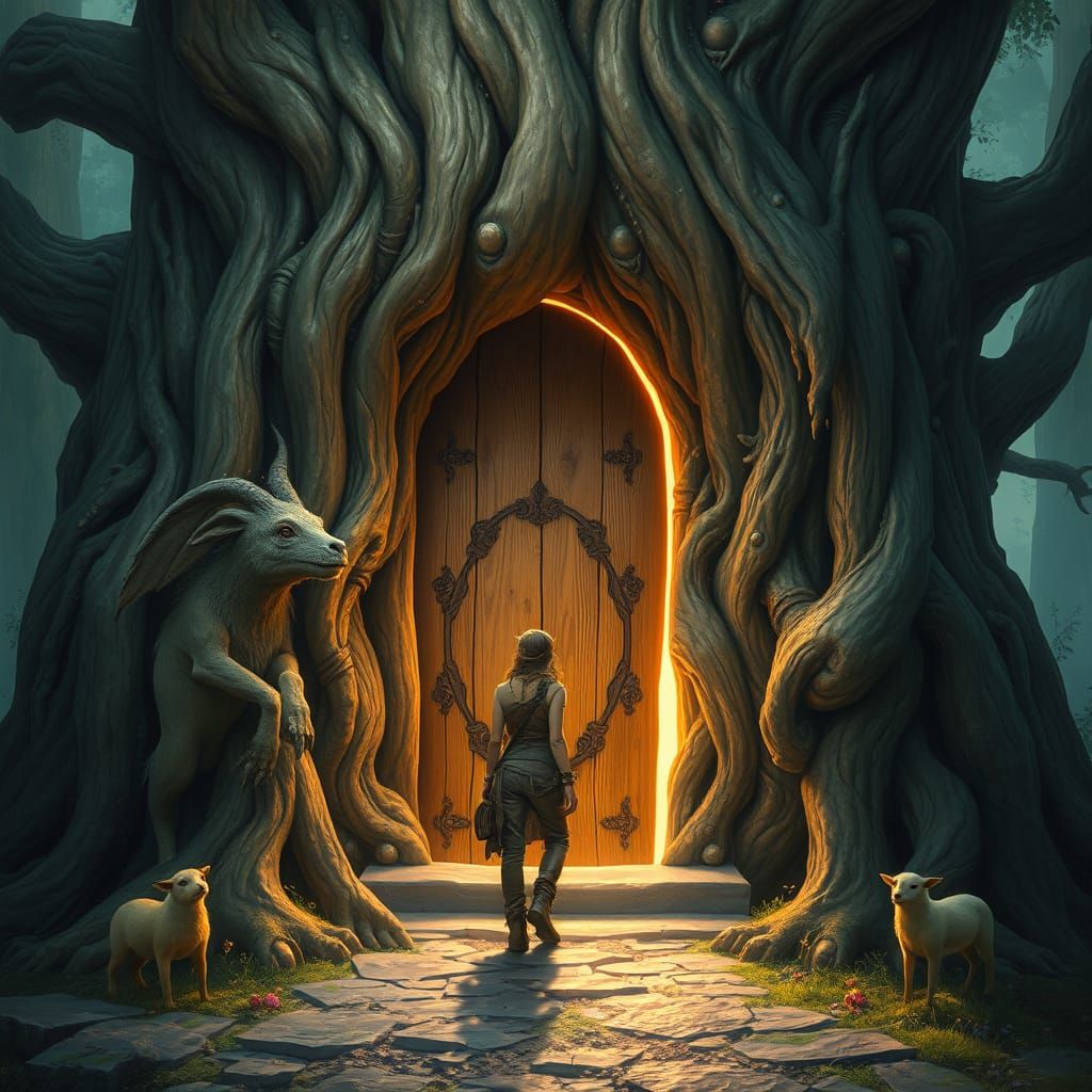 Mystical Portal to Enchanted Lands