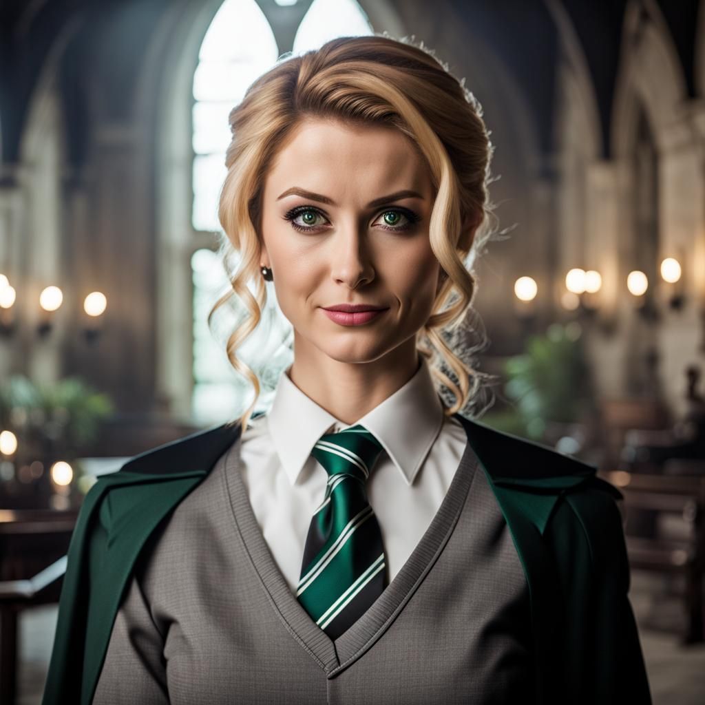 "And the new Slytherin Head Girl is..."