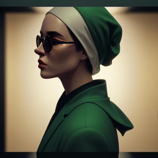 Duck's Elevator Fart: Pixar-style 3D Digital Art