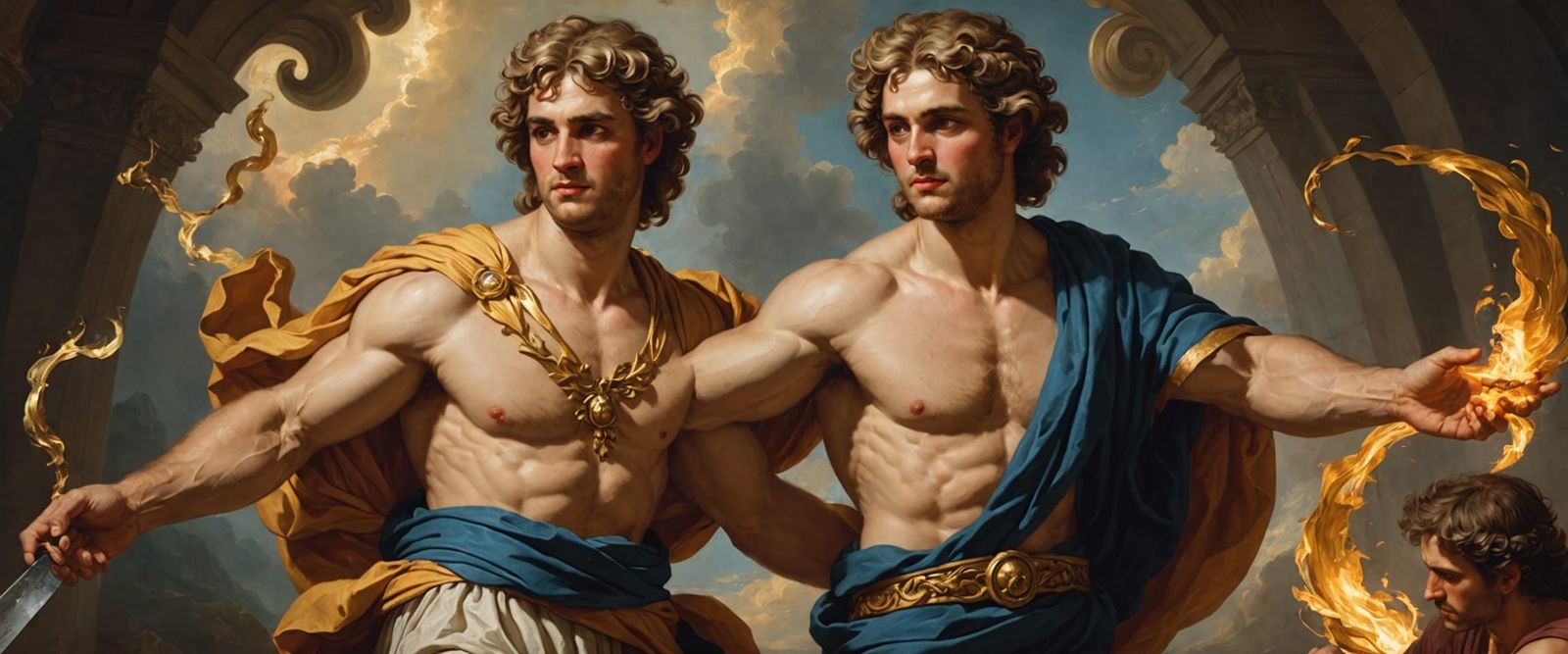 Hyperrealistic Hyperaion in Grecian Style