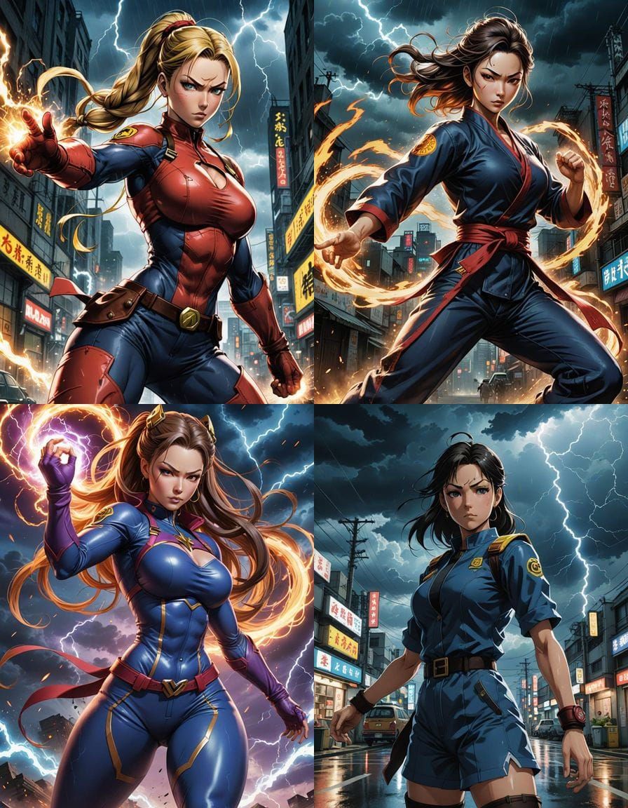 Beautiful Korean Anime Girl in Classic Style