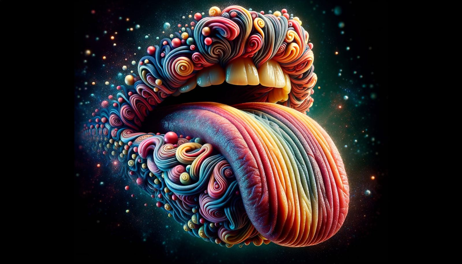 Bewildering Tongue Visualization with Realistic Textures