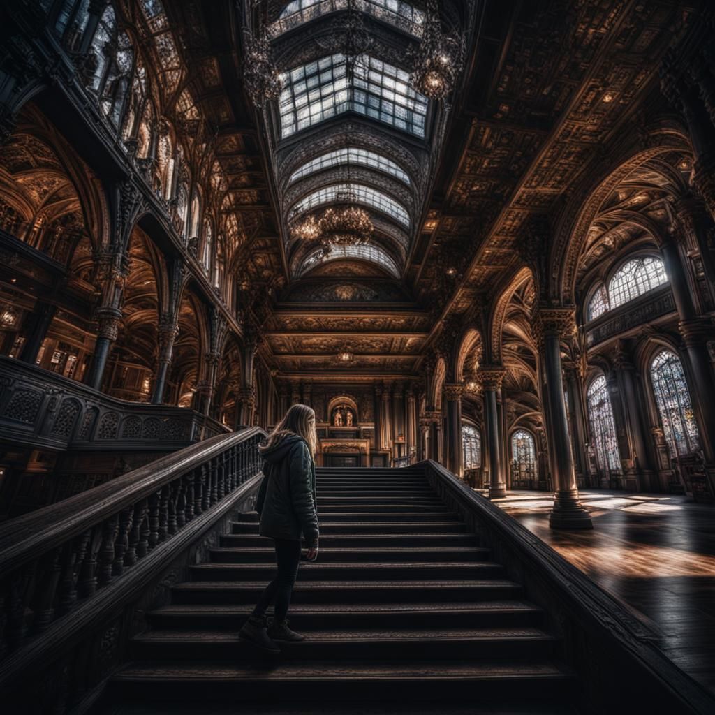 Hyperrealistic Portrait of Avery Kylie Grambs