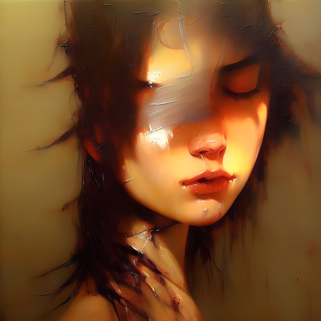 Detailed Cover Art Inspired by Guweiz and Fujita