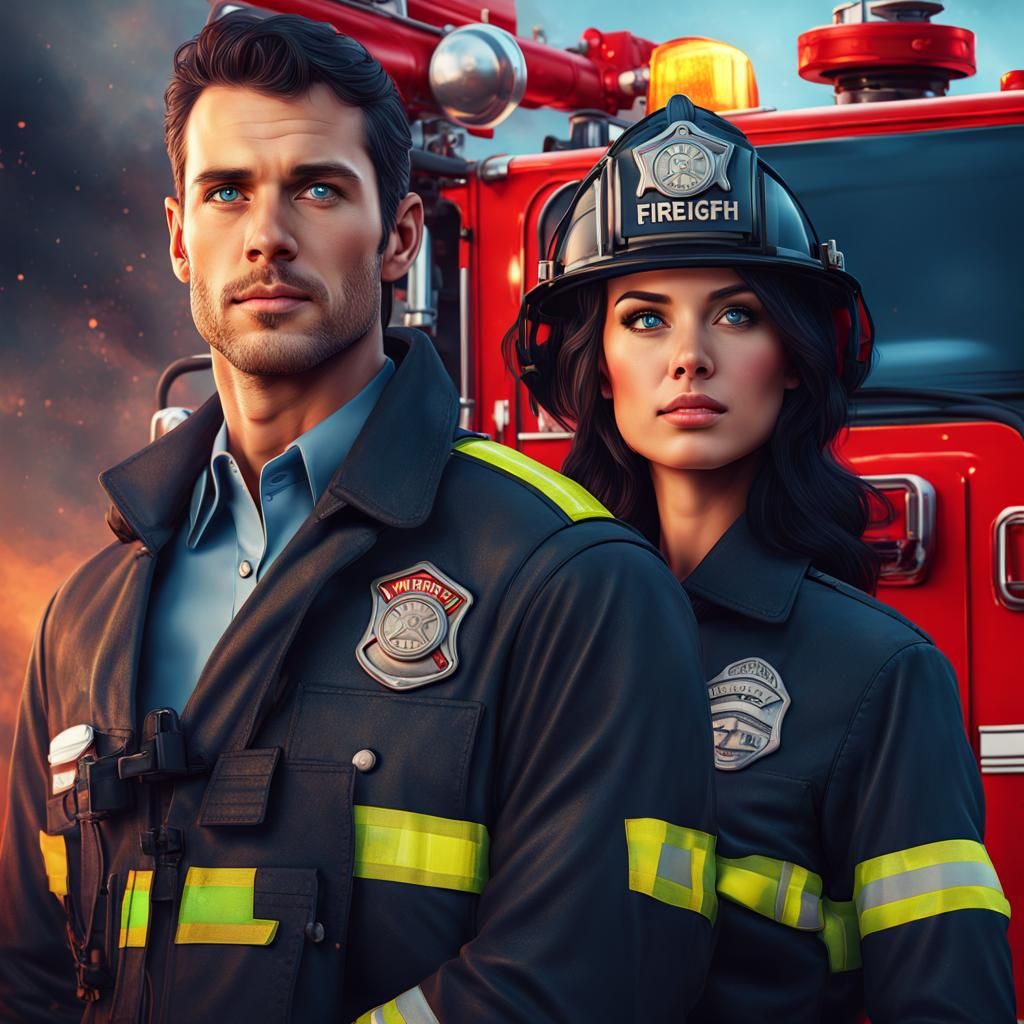 Firefighters On Duty