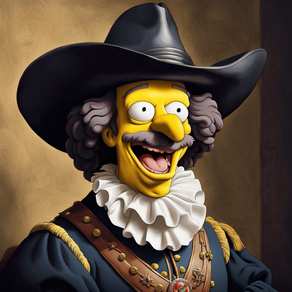 The Laughing Cavalier by Matt Groening