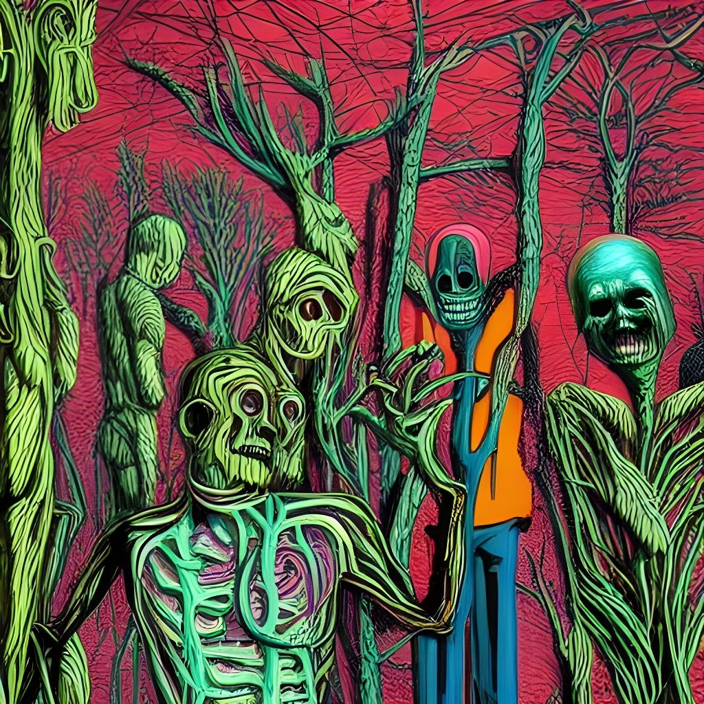 The Human Forest: Contemporary Horror Art