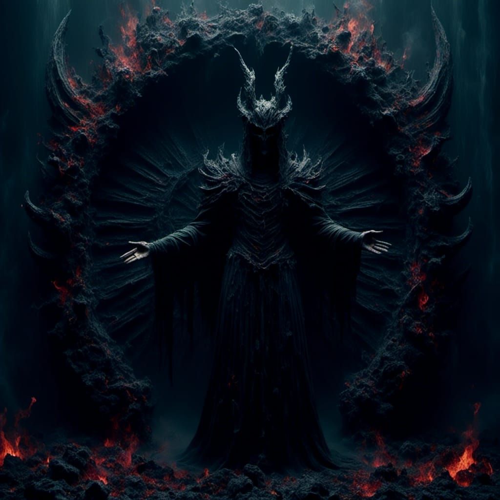 Devil Receptionist at the Portal to Hell