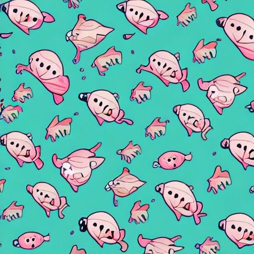 Simple Axolotl Pattern