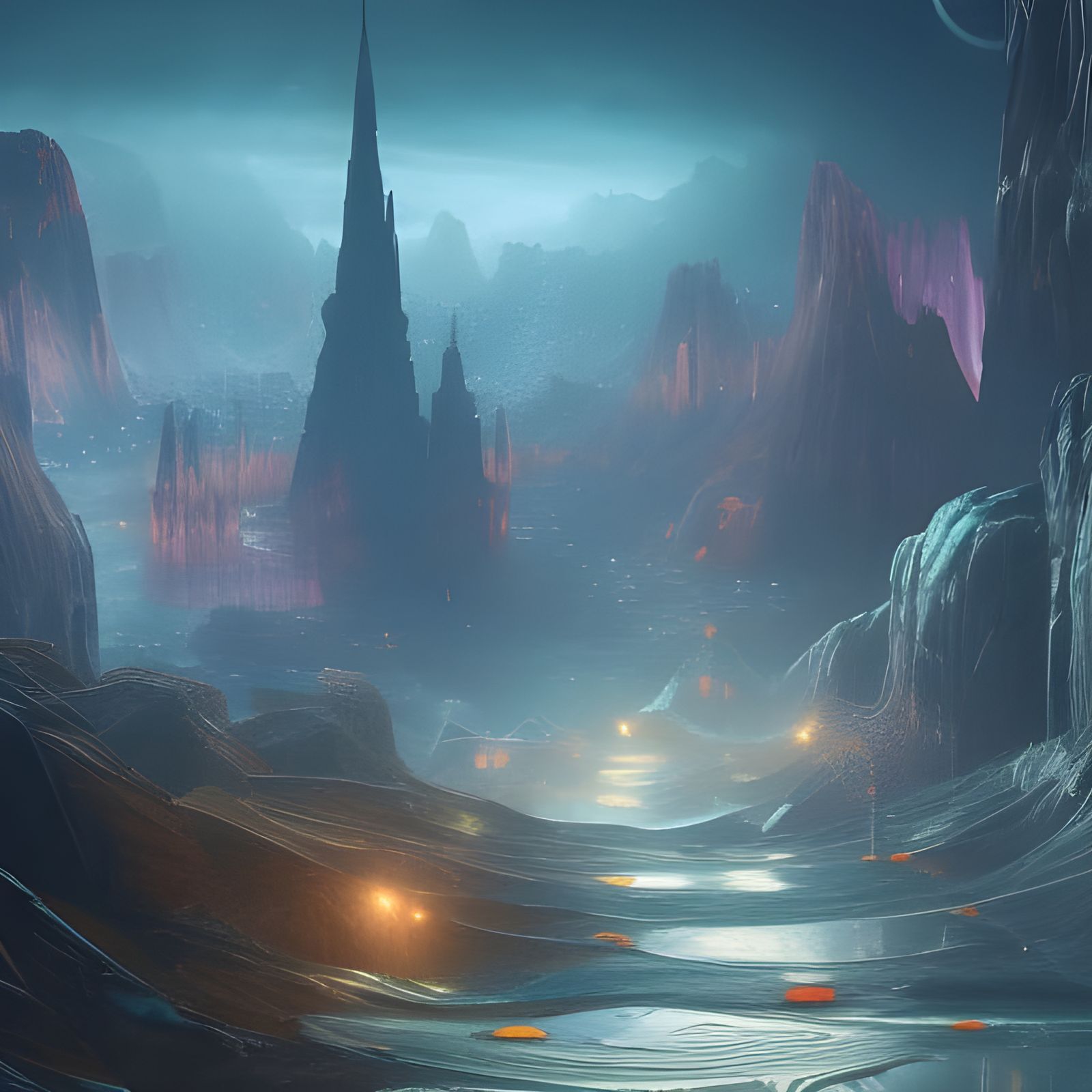 Festive New Year 2023 Fantasy Concept Art