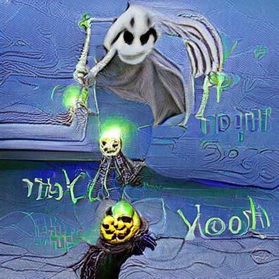 AI Interpretation of 'Spooky Month' Concept
