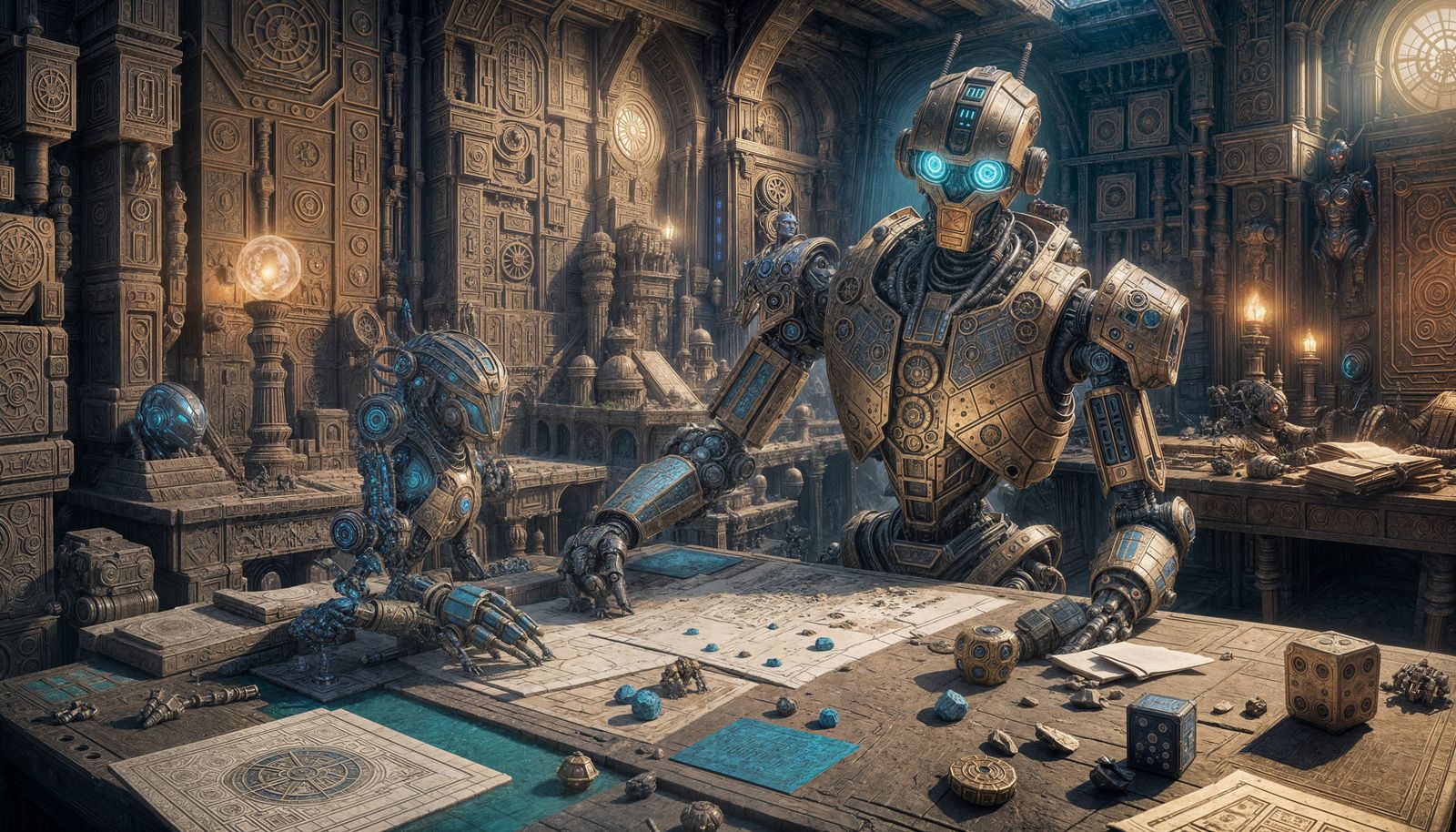 Robot Dungeon Master Unveils Epic Fantasy Realm