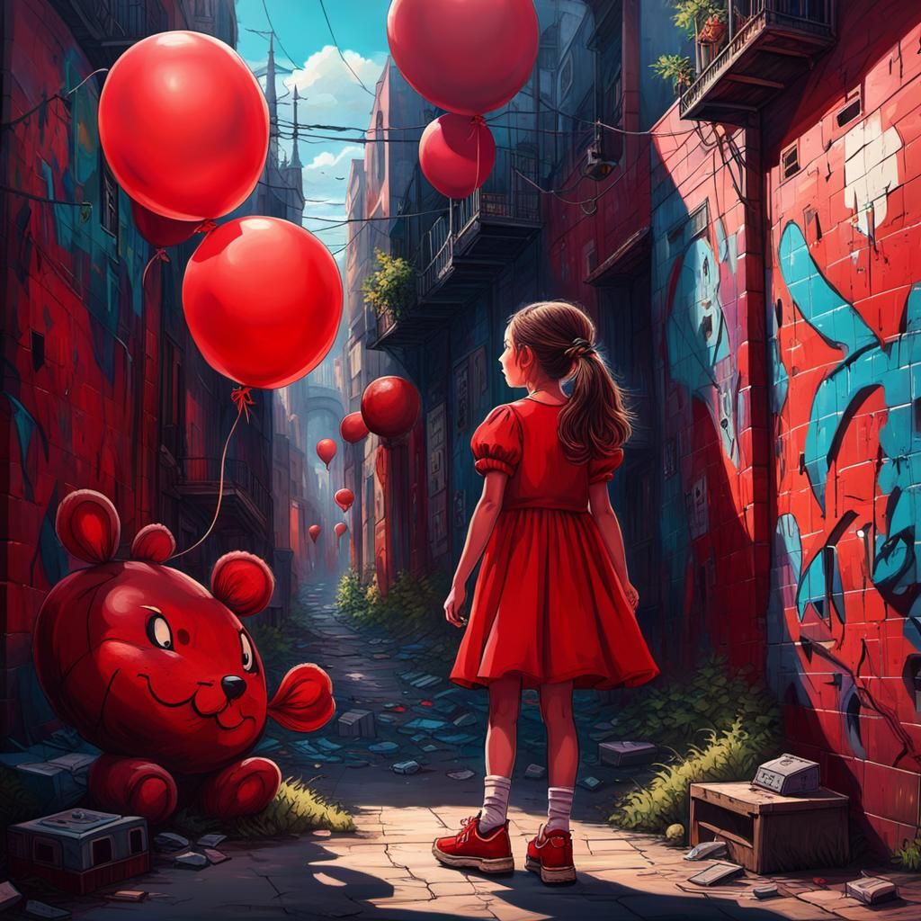 Balloon girl