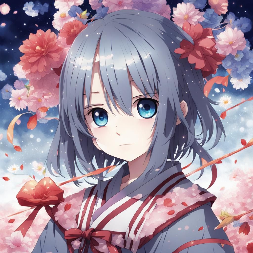 Yuki: Anime Key Visual in Japanese Manga Style