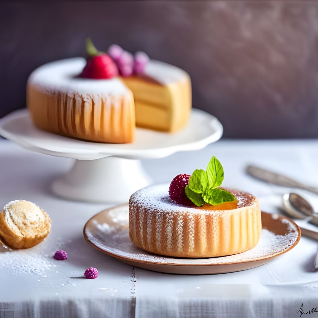 Pastel Dream: A Sweet Pastry Creation