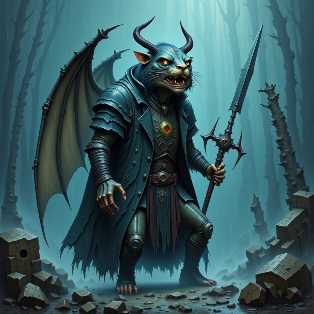 Mysterious Monster Appears in Heavy Rain