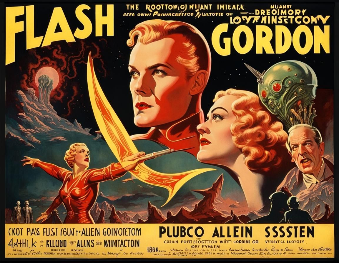 Retro Movie Poster: Grotesque Alien Vivisection