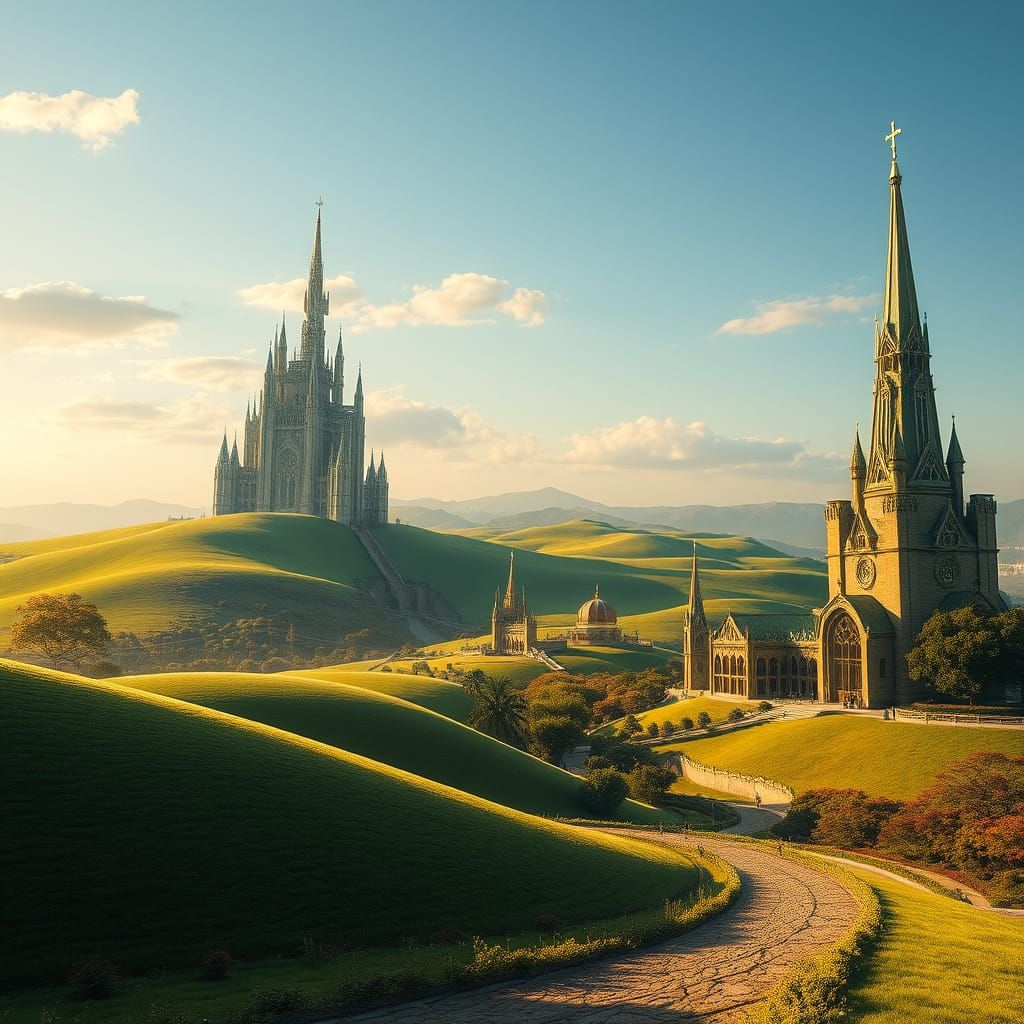 Emerald Wonders of a Fantastical Realm