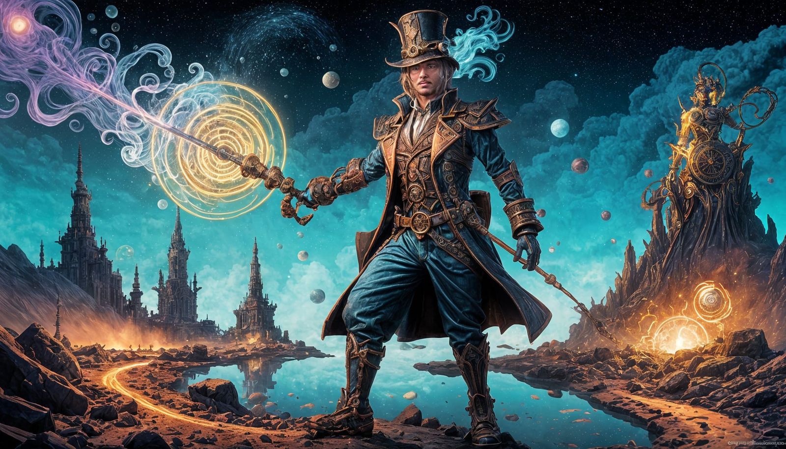 Steampunk Nightmare: Volcanic Archipelago of Ichor and Light