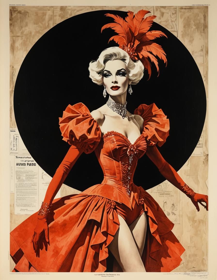 Carmen Dell’Orrifice: Moulin Rouge Dancer in Magical Realism