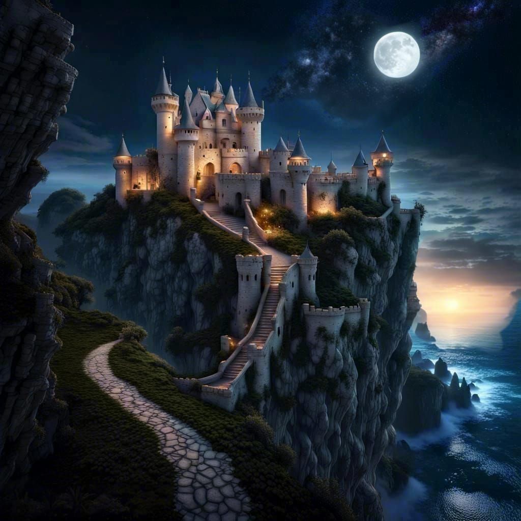 Castle on the cliffs