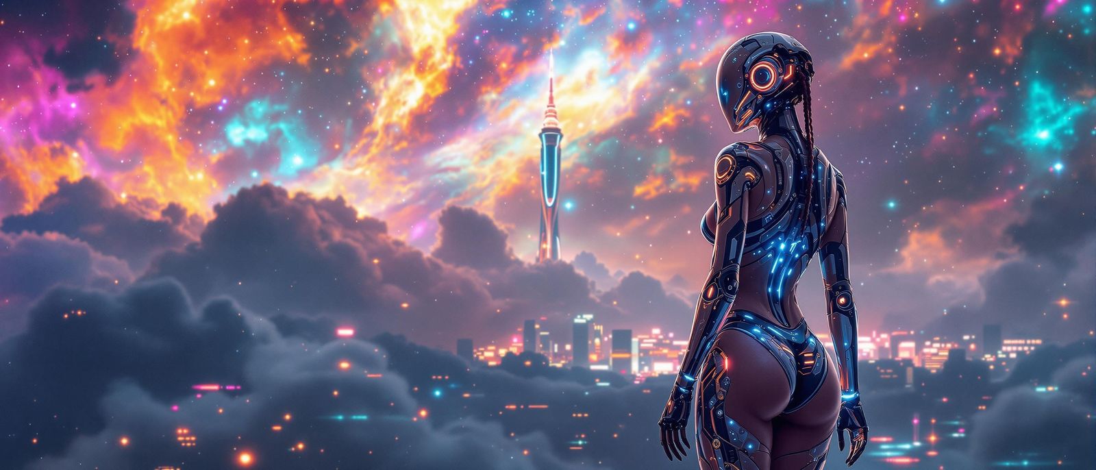 "Bikini Cyborg" - gallery by Flux Pro Ultra 1