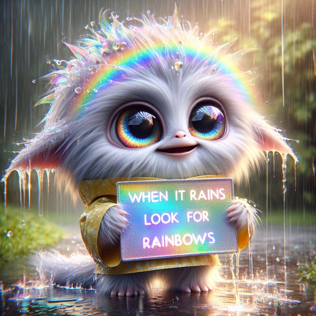 When It Rains, Look For Rainbows