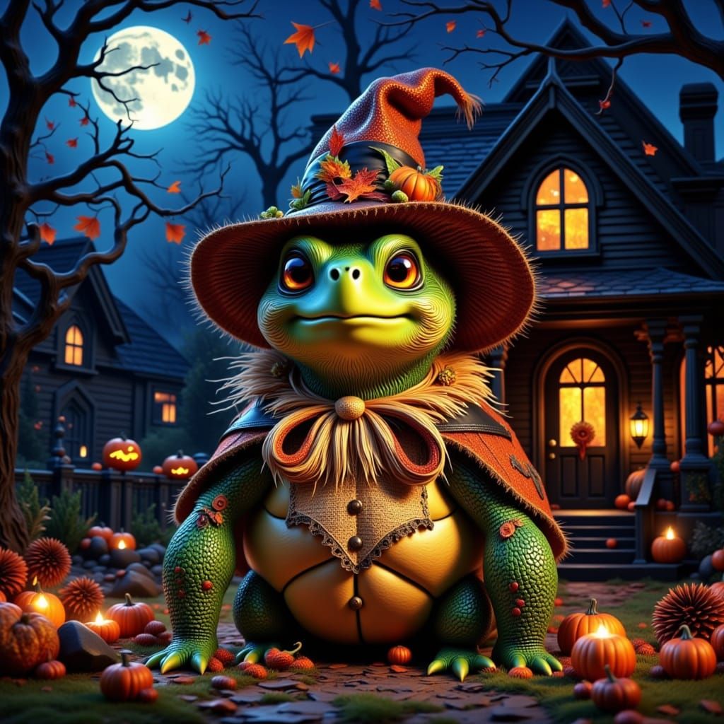 Animals Dressed for Halloween