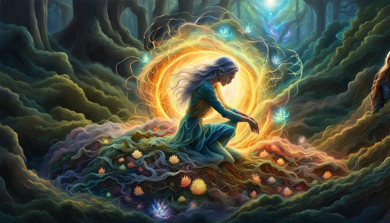 Mother Nature Bio Art: Strength and Resilience